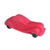 Figurka cukrowa autko różowe do dekoracji tortu ozdoby na tort samochód auto retro